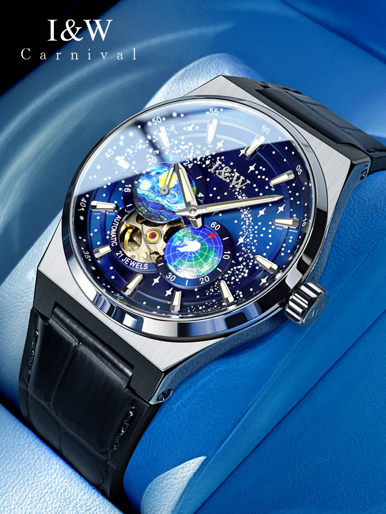Luxury Watch Second Hand - CARNIVAL New MIYOTA Movement Automatic Watch