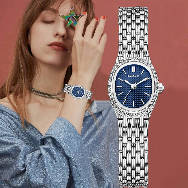 Luxury Watch Ladies - LIGE Fashion Luxury Quartz Woman Watch