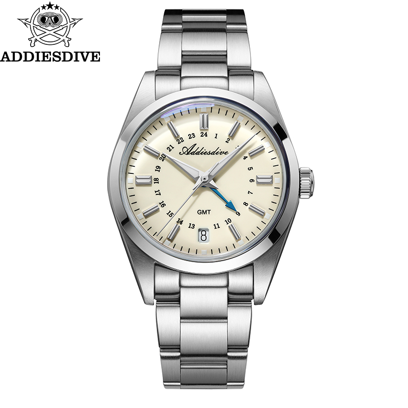 Luxury Watch Design - ADDIESDIVE Hot Brand 36mm Luxury GMT