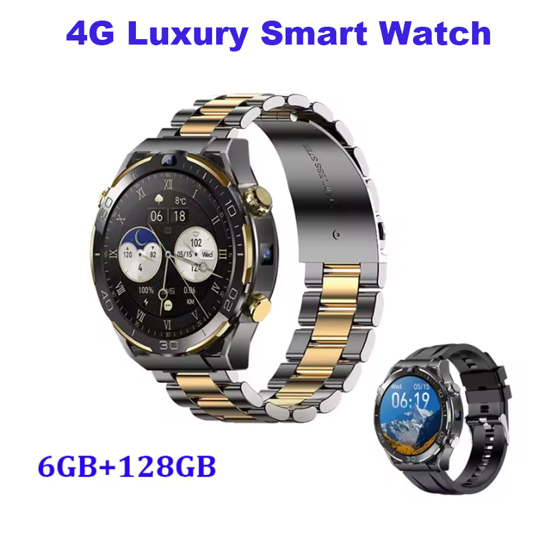 Luxury Watch German - New 4G LTE Smart Watch Men