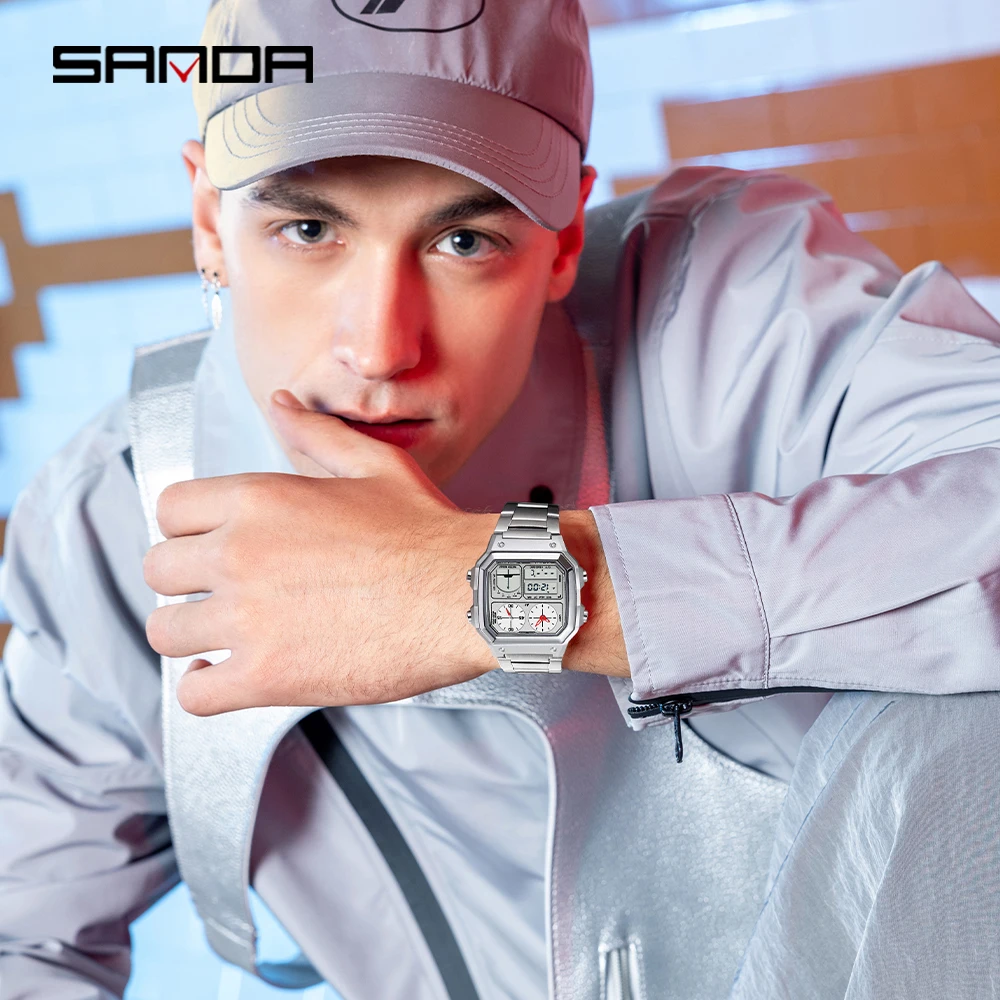 Fashion SANDA 6257 Popular Men - Luxury Watch Shop recension och pris