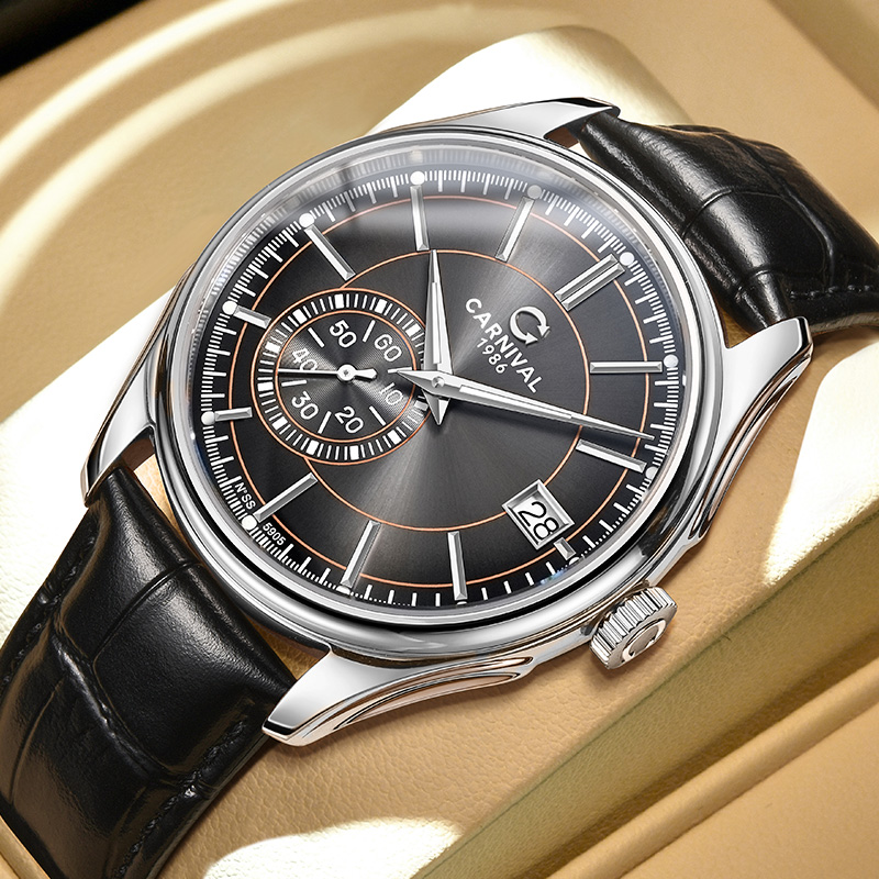 CARNIVAL Gray Dial Automatic W - Luxury Watch Second Hand recension och pris