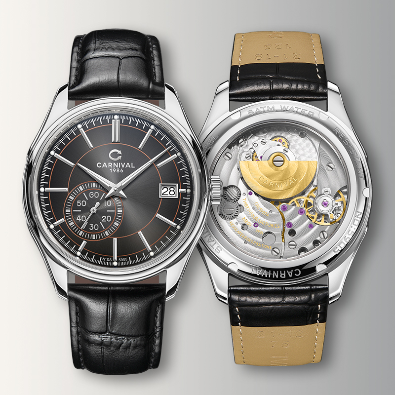 CARNIVAL Gray Dial Automatic W - Luxury Watch Second Hand recension och pris