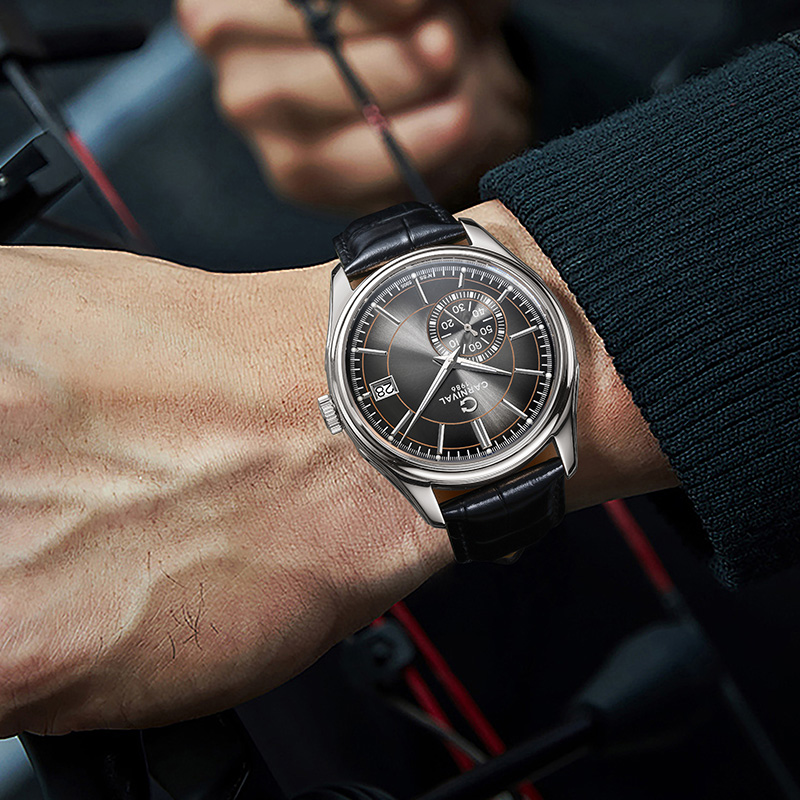 CARNIVAL Gray Dial Automatic W - Luxury Watch Second Hand recension och pris