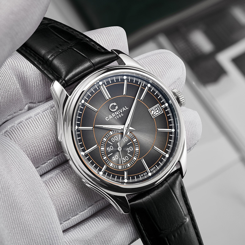 CARNIVAL Gray Dial Automatic W - Luxury Watch Second Hand recension och pris