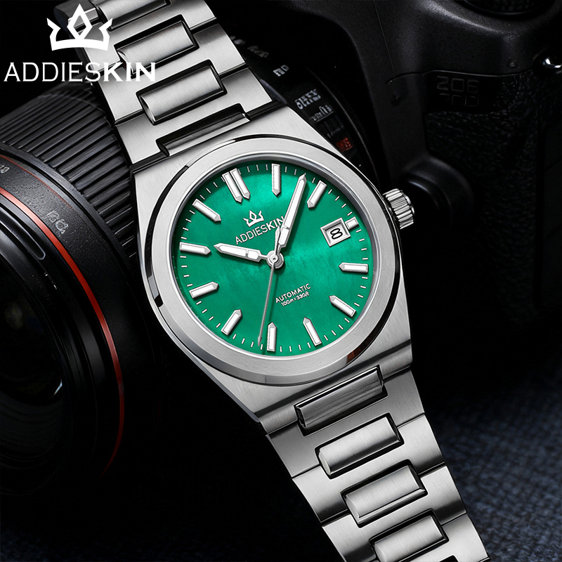 ADDIESKIN K008 Green Mother of - Luxury Watch Second Hand recension och pris