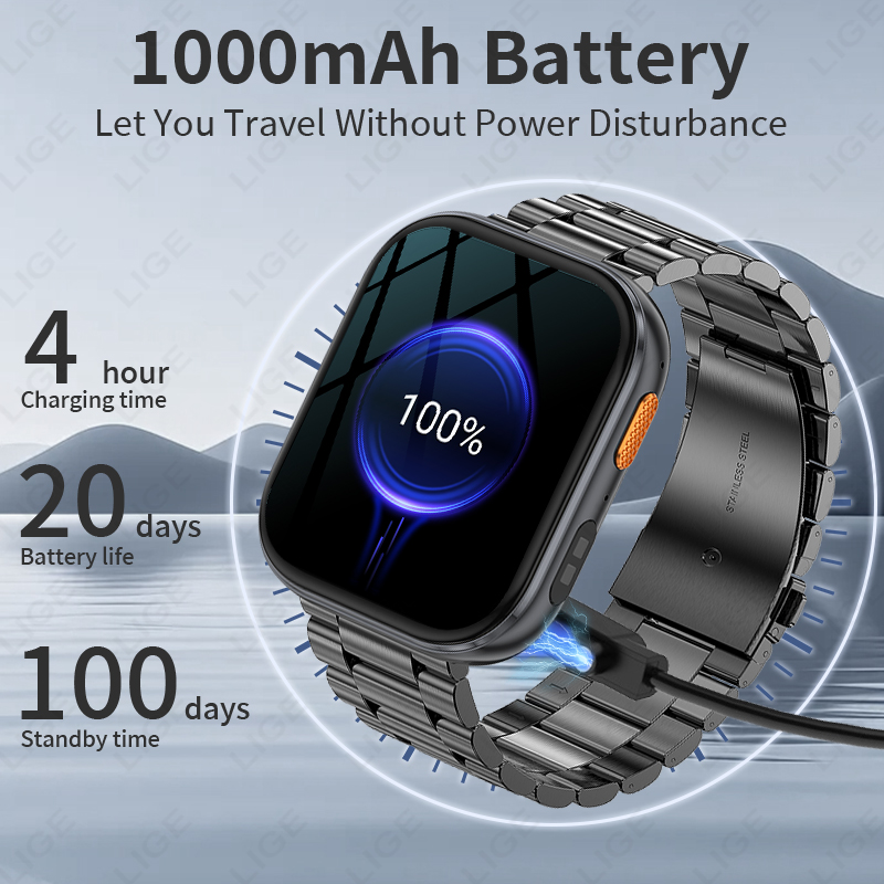 LIGE New Military Outdoor 1000 - Luxury Watch German recension och pris