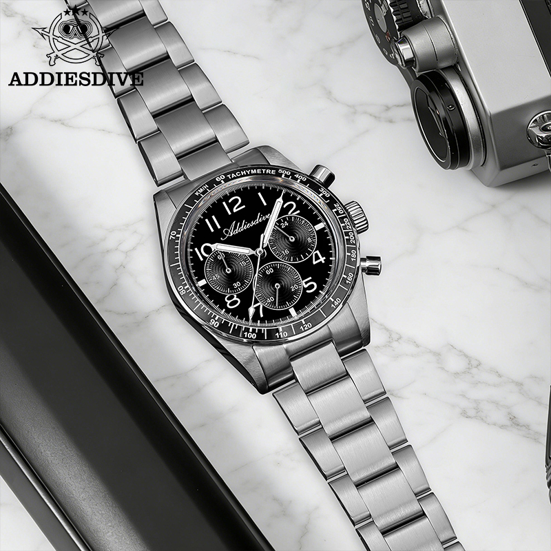 ADDIESDVIE 2026 Men's Chronogr - Luxury Watch Second Hand recension och pris