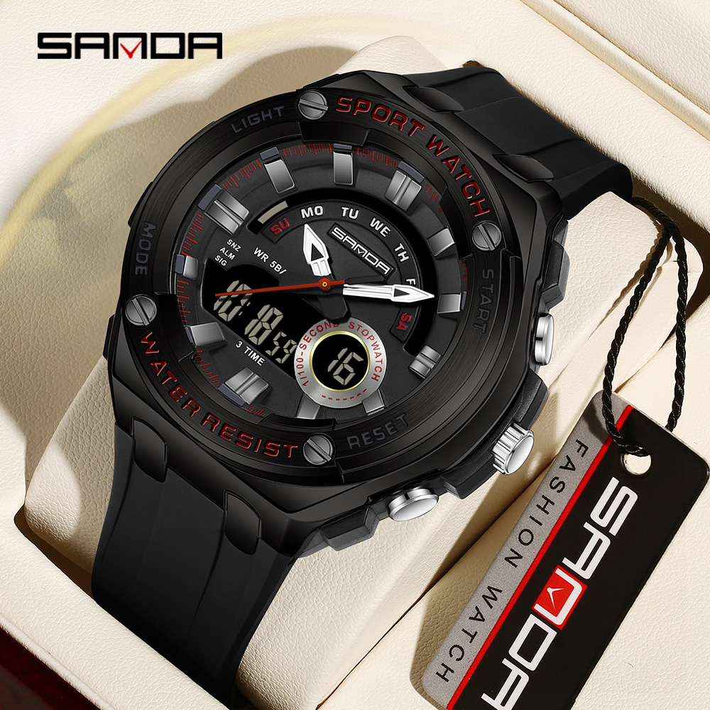SANDA New Hot Selling Men's El - Luxury Watch Shop recension och pris