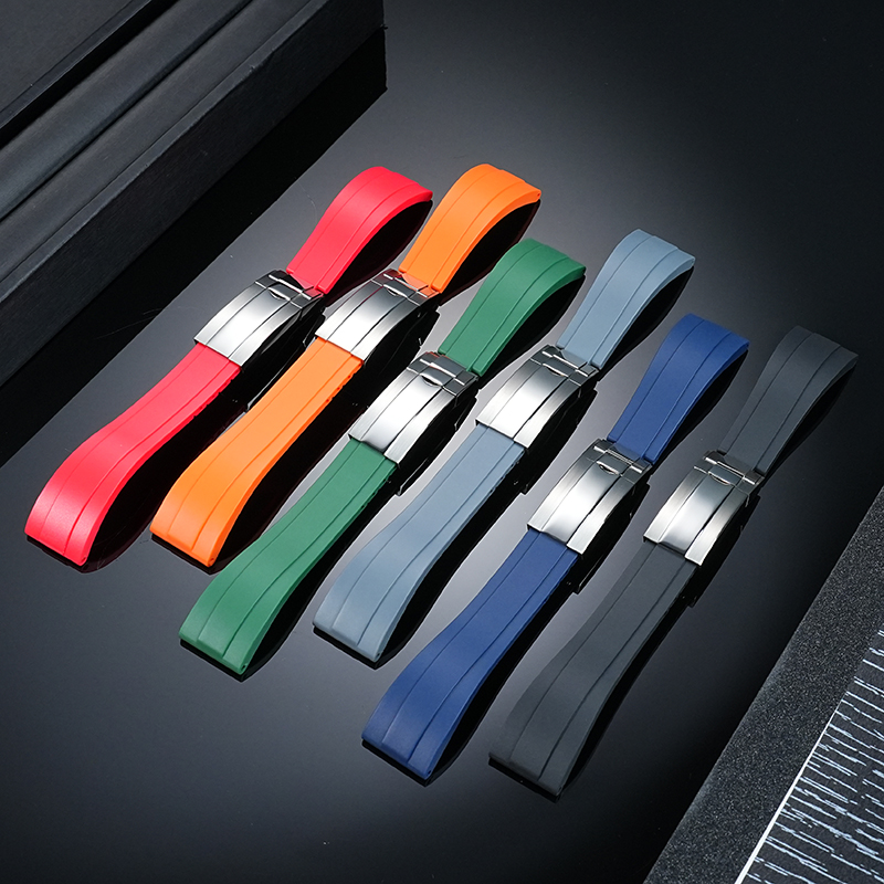 20mm 21mm 22mm Silicone Rubber - Luxury Watch Online recension och pris