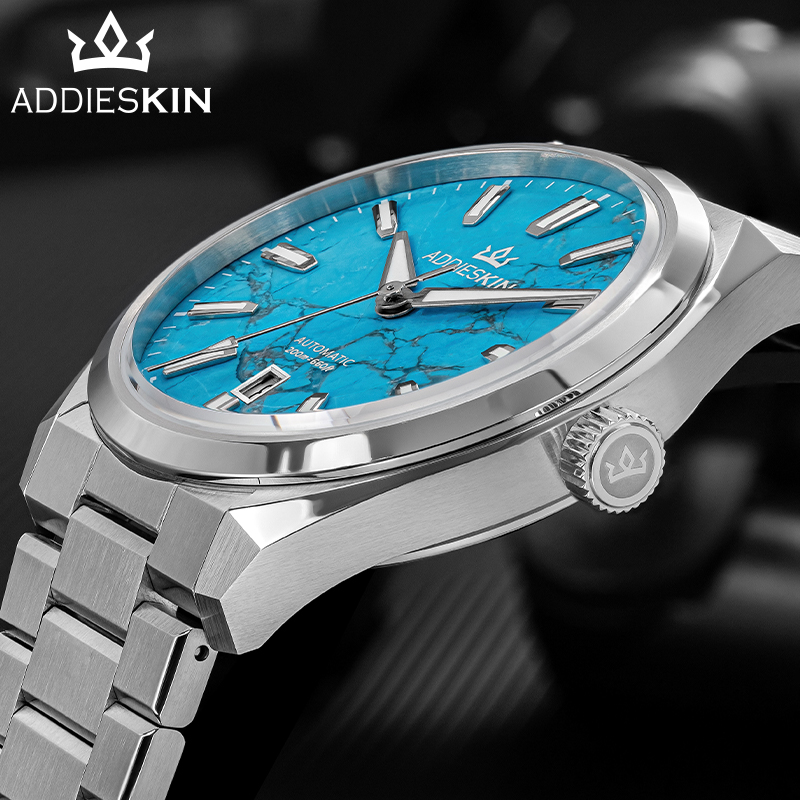 AddiesKIN K010 Turquoise Dial  - Luxury Watch Second Hand recension och pris