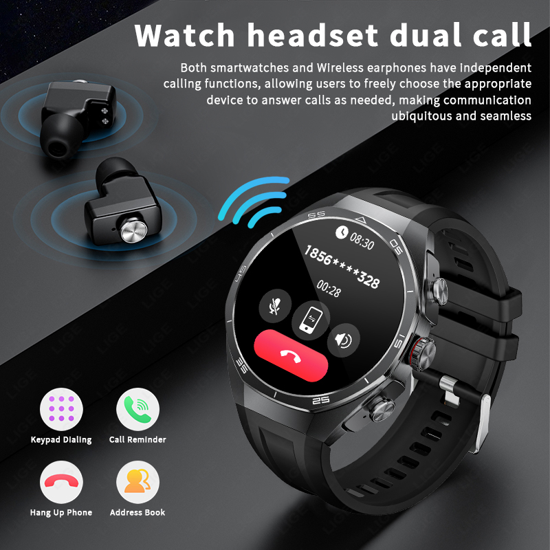 2026 NEW For Android TWS Music - Luxury Watch German recension och pris