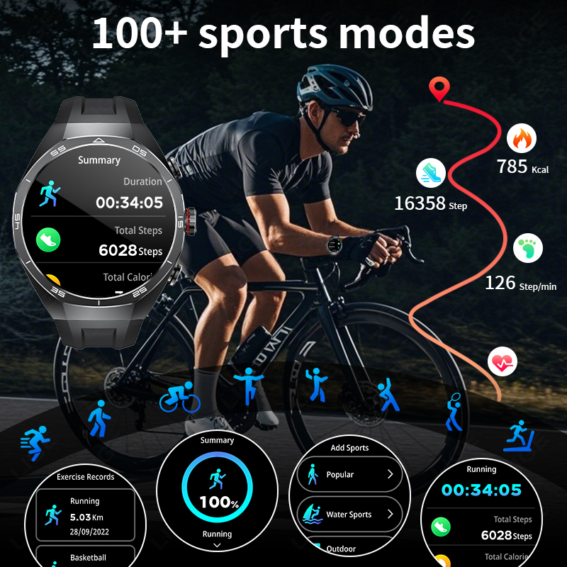 2026 NEW For Android TWS Music - Luxury Watch German recension och pris