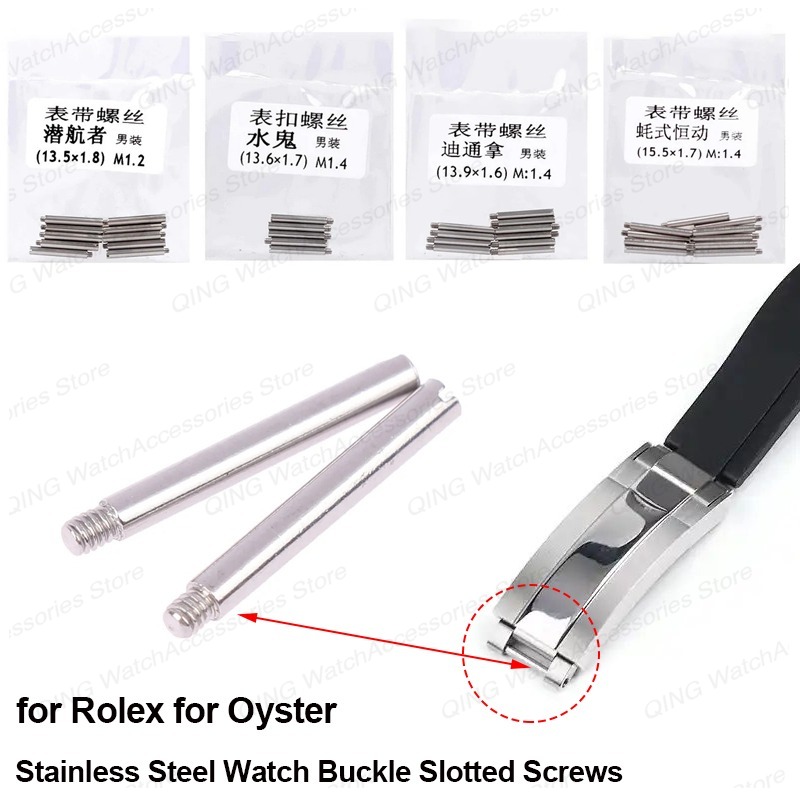 Clasps Screws Stainless Steel  - Luxury Watch Online recension och pris