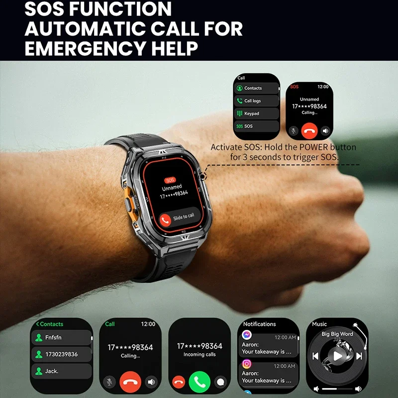 Luxury AMOLED Smartwatch Real  - Luxury Watch German recension och pris