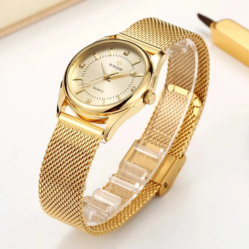 WWOOR Luxury Brand Dress Gold  - Luxury Watch Index recension och pris